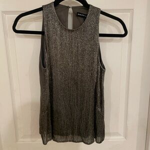 Ralph Lauren Silk Cotton Beaded Top